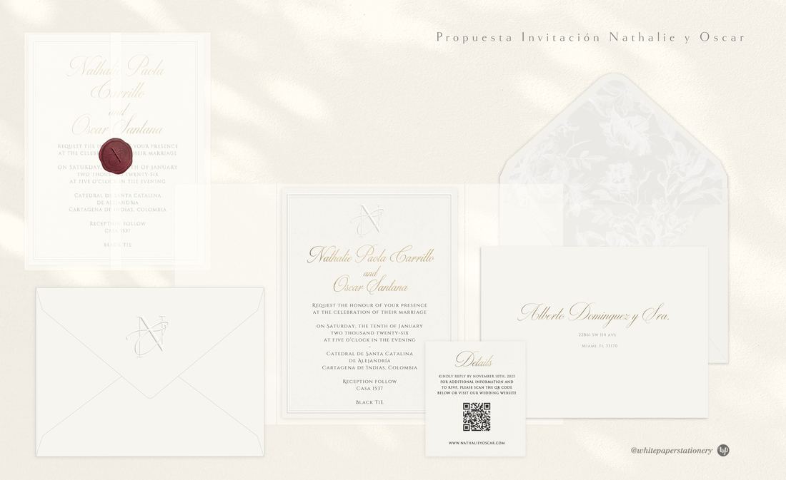 Digital — White Paper Stationery