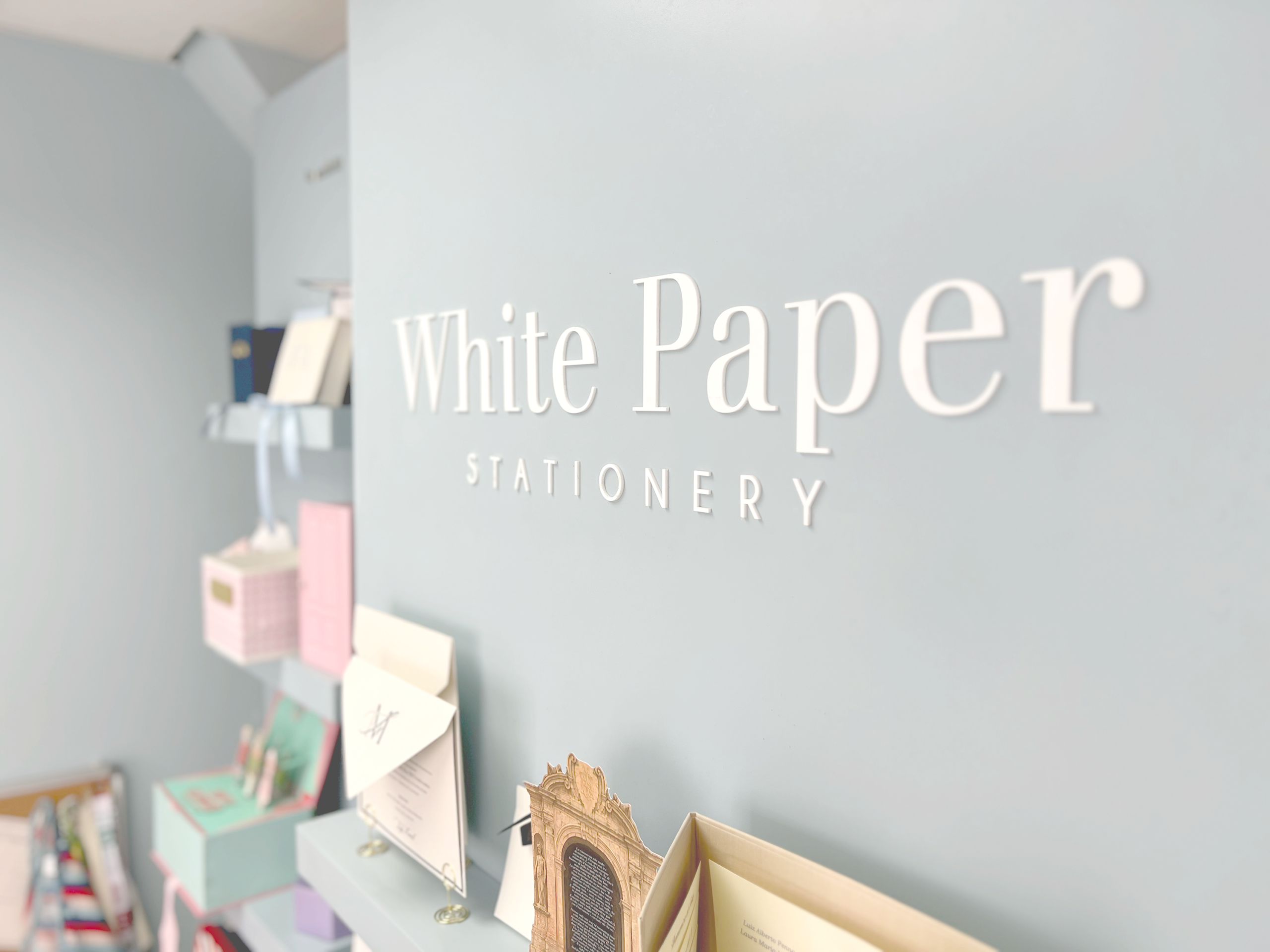 White Paper Stationery